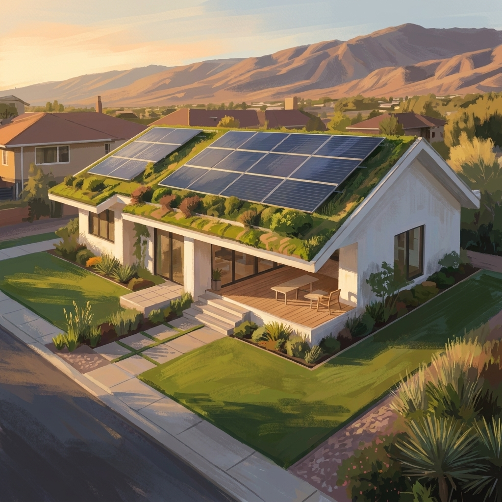 The Mesquite — El Paso compact bungalow concept home